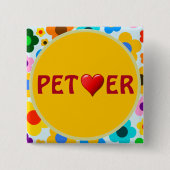 Schaltfläche "Pet Lover" Button (Vorderseite)