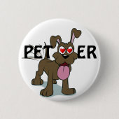 Schaltfläche "Pet Lover" Button (Vorderseite)