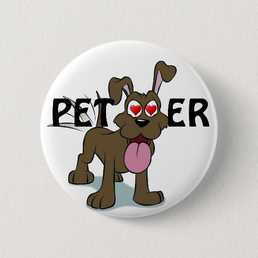Schaltfläche "Pet Lover" Button (Vorderseite)