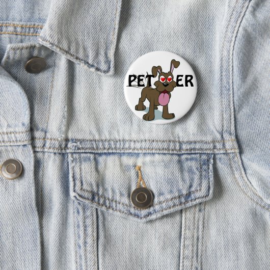 Schaltfläche "Pet Lover" Button (Beispiel)