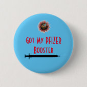 Schaltfläche "PFIZER-Booster" got Button (Vorderseite)