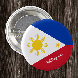 Schaltfläche Philippinen, patriotische philippinis Button