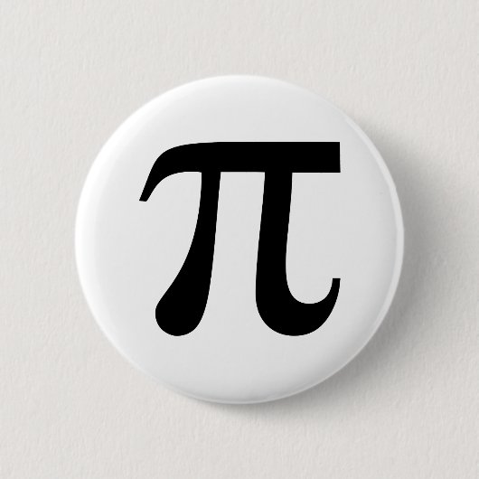 Schaltfläche Pi Math Symbol Button (Vorderseite)