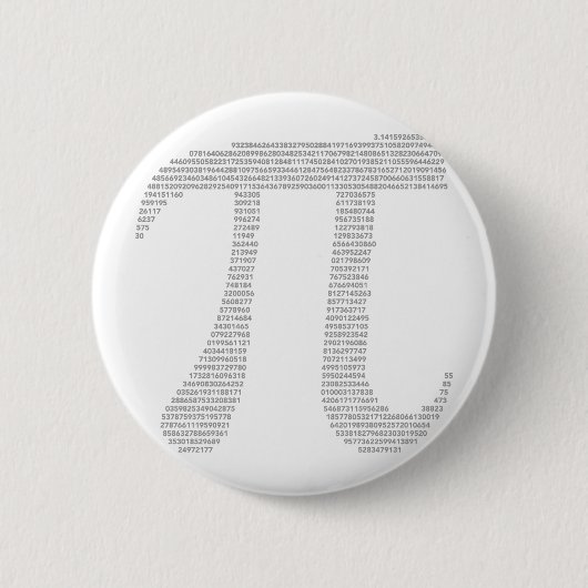Schaltfläche Pi Symbol Button (Vorderseite)