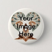 Schaltfläche Pinback für Ihr eigenes Foto personal Button (Vorderseite)