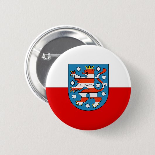 Schaltfläche "Pinback of Thuringia" Button (Vorne & Hinten)