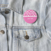 Schaltfläche "Pink Giraffe drucken" Button (Beispiel)