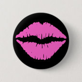 Schaltfläche "Pink Lipstick" Button (Vorderseite)