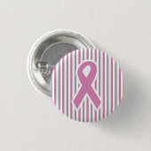 Schaltfläche "Pink & Silver Stripes" Button (Vorne & Hinten)