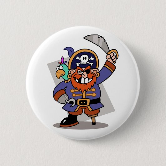 Schaltfläche "Piraten" Button (Vorderseite)