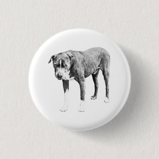 Schaltfläche "Pit Bull" Button (Vorderseite)