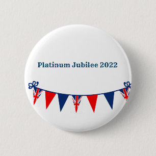Schaltfläche Platinum Jubilee 2022 Button