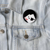 Schaltfläche Poker Aces Button (Beispiel)