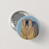 Schaltfläche "Polar Bear Buttons Button Wildlife A (Vorne & Hinten)