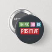 Schaltfläche "Positives Inspirationsangebot" - But Button (Vorne & Hinten)