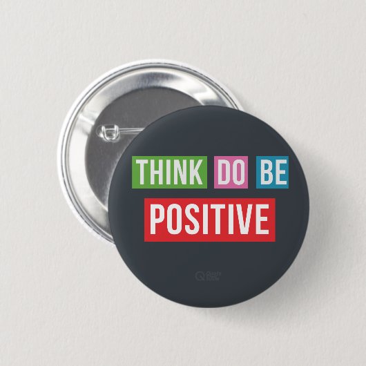 Schaltfläche "Positives Inspirationsangebot" - But Button (Vorne & Hinten)