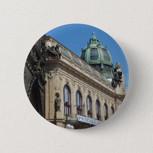 Schaltfläche Prag / Praha Button (Vorderseite)