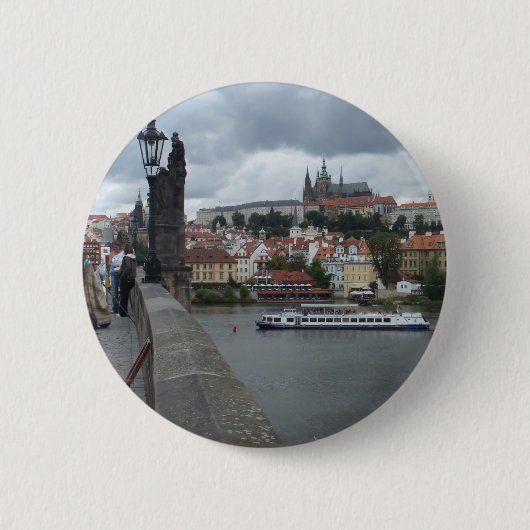 Schaltfläche Prag / Praha Button (Vorderseite)