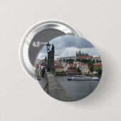 Schaltfläche Prag / Praha Button (Vorne & Hinten)