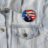 Schaltfläche "Präsidentschaftswahl Donald Trump US Button (Beispiel)