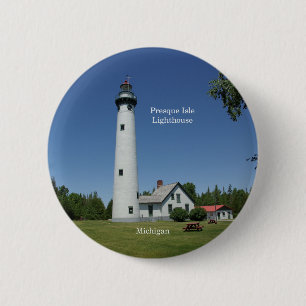 Schaltfläche "Presque Isle Lighthouse" Button