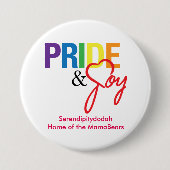 Schaltfläche "Pride & Joy" Button (Vorderseite)