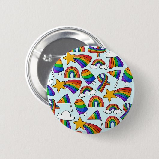 Schaltfläche Pride lgbtq Button (Vorne & Hinten)
