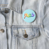 Schaltfläche "Pride LGBTQIA+" Button (Beispiel)