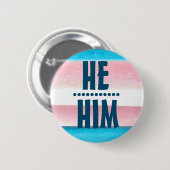 Schaltfläche "PRIDE PRONOUN" (HABM) ABZEICHEN Button (Vorne & Hinten)