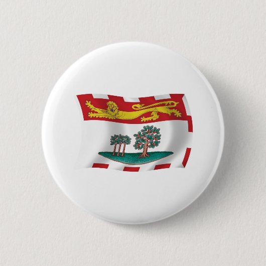 Schaltfläche Prince Edward Island Flag Button (Vorderseite)