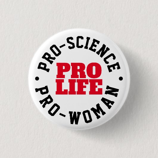Schaltfläche "Pro-Life Science Women" Button (Vorderseite)