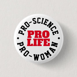Schaltfläche "Pro-Life Science Women" Button