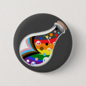 Schaltfläche "Progress Pride" Button (Vorderseite)