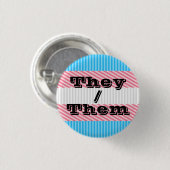 Schaltfläche "Pronoun Transgender Pricing" Button (Vorne & Hinten)