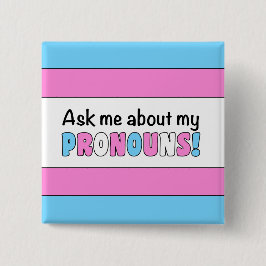 Schaltfläche "Pronouns" (Trans Pride) Button