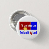 Schaltfläche Protest ohne Partisan Button (Vorne & Hinten)