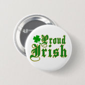 Schaltfläche "Proud Irish" Button (Vorne & Hinten)