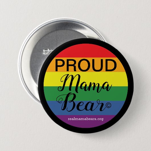 Schaltfläche "Proud-Mama" Button (Vorne & Hinten)