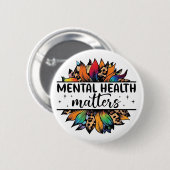 Schaltfläche "Psychische Gesundheitsfragen" Button (Vorne & Hinten)