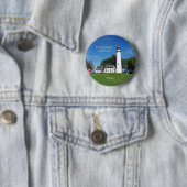 Schaltfläche Pt Aux Barques Lighthouse Button (Beispiel)