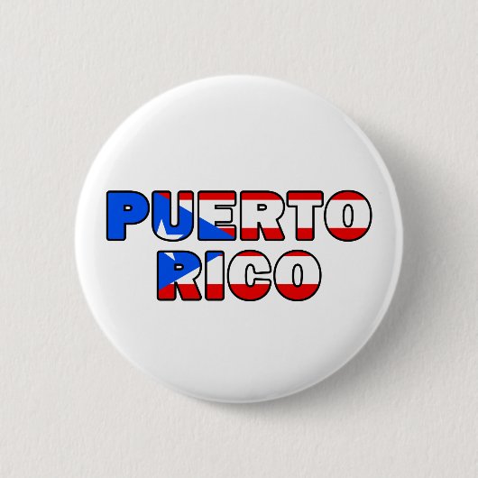 Schaltfläche Puerto Rico Button (Vorderseite)