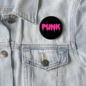 Schaltfläche "Punk" Pink-Tropfen-Schriftart Button (Beispiel)