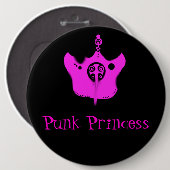 Schaltfläche Punk Princess Button (Vorne & Hinten)