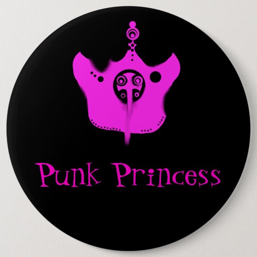 Schaltfläche Punk Princess Button (Vorderseite)