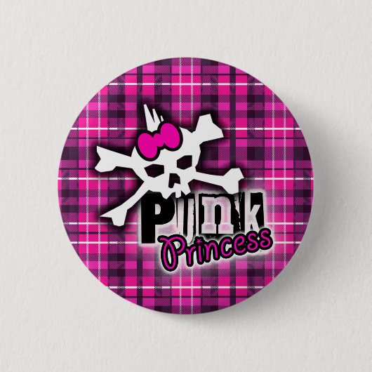 Schaltfläche Punk Princess Button (Vorderseite)