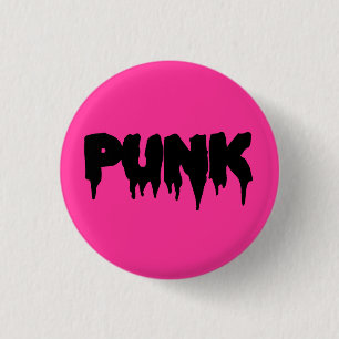 Schaltfläche "Punk"-Tropfen-Schriftart Button