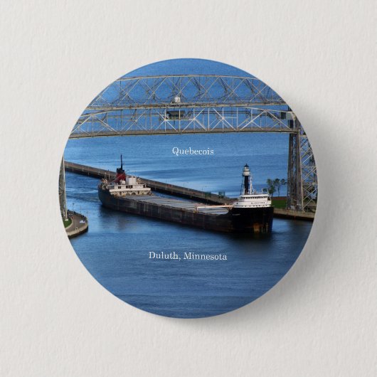 Schaltfläche Quebecois Duluth Button (Vorderseite)