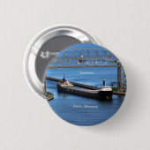 Schaltfläche Quebecois Duluth Button (Vorne & Hinten)