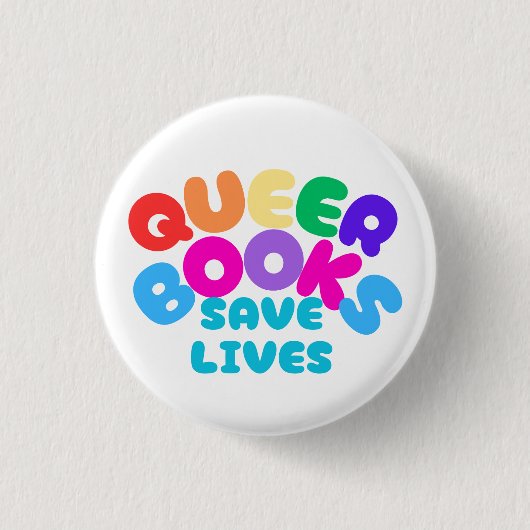 Schaltfläche "quee Bücher Gerettet" Button (Vorderseite)