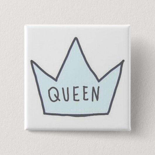 Schaltfläche "Queen" Button (Vorderseite)